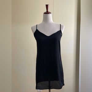 Topshop Spaghetti Strap Tank Top Black 4
